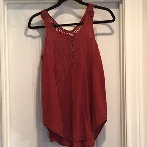 Sleeveless blouse size S